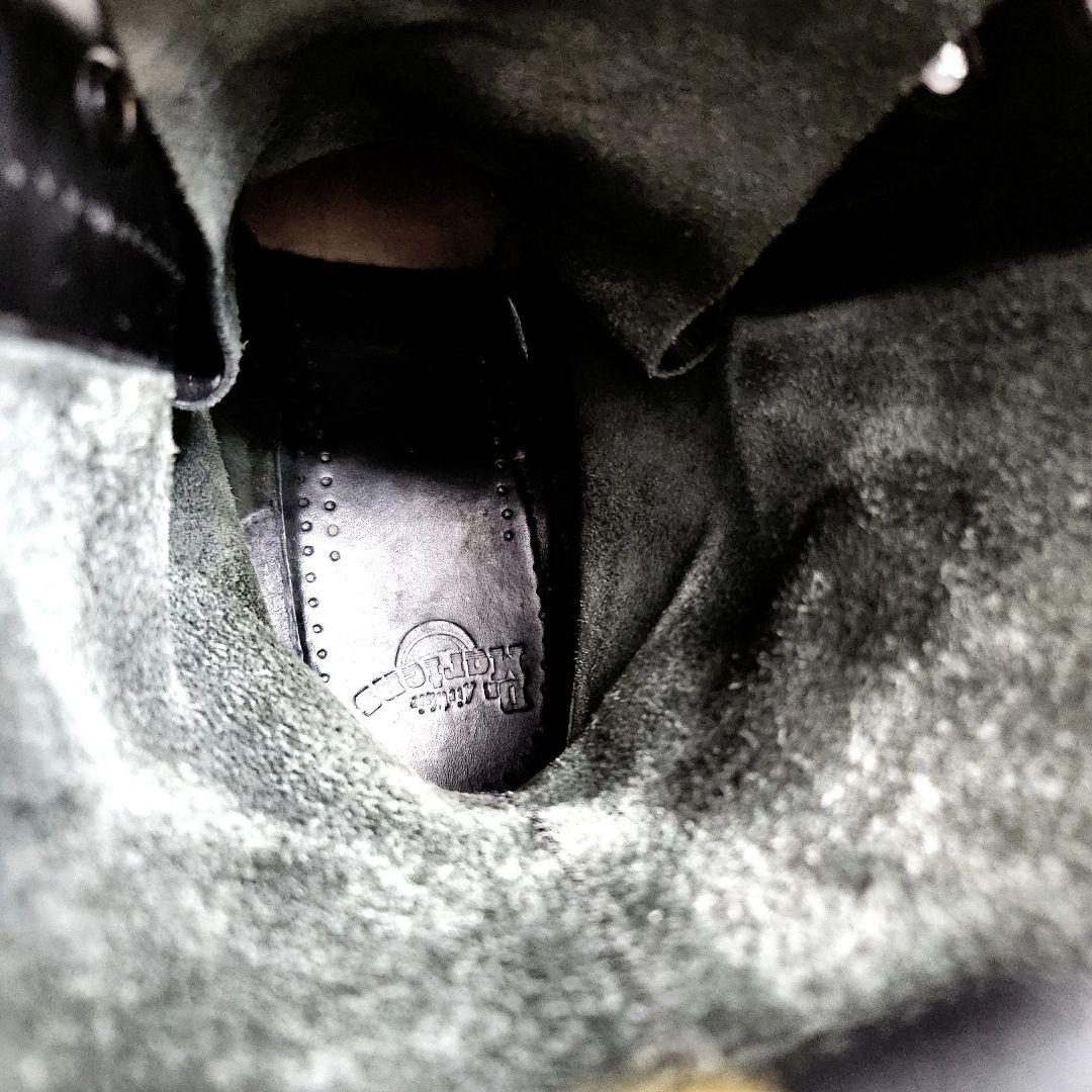 と*ら様 希少　ドクターマーチン　本革　10ホール　ブーツ　黒　UK10　29.