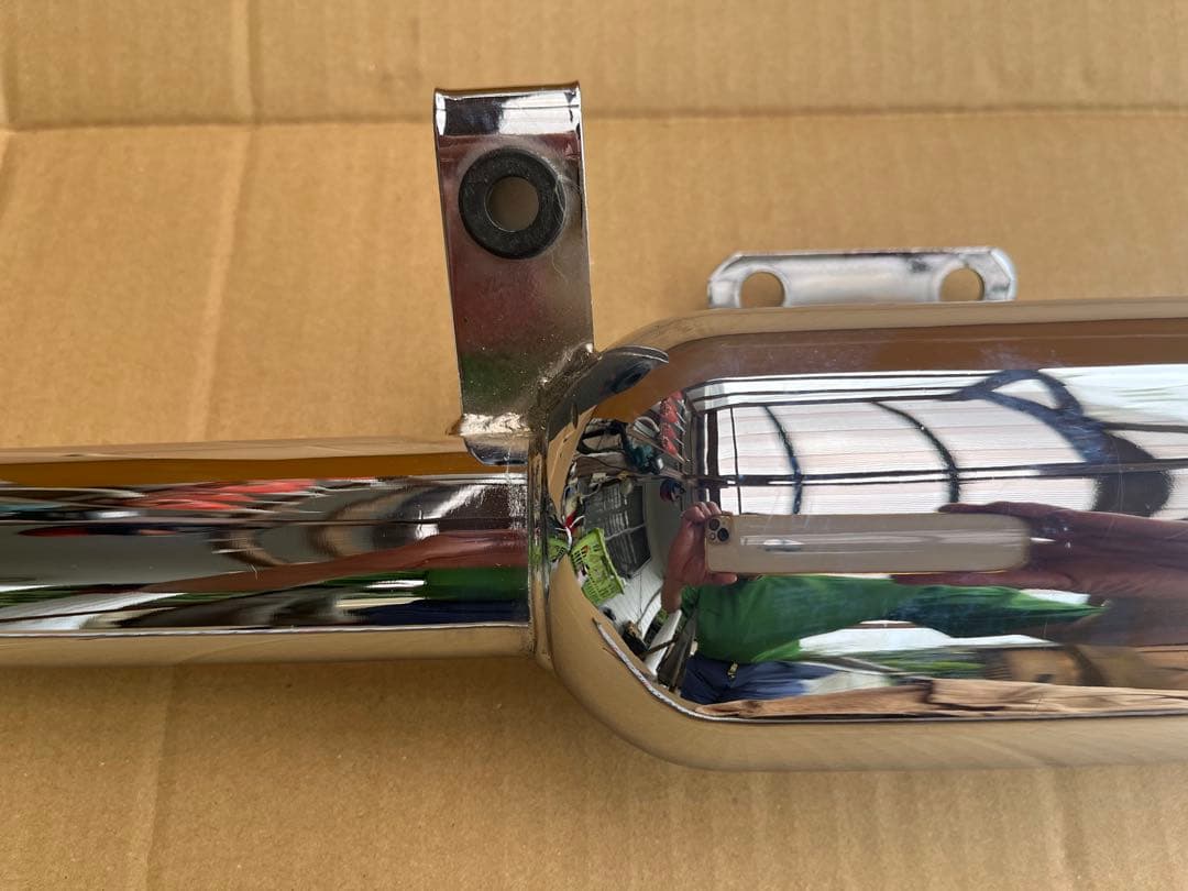 JMCA認証 キジマ製　SR400/500 キャプトンマフラー