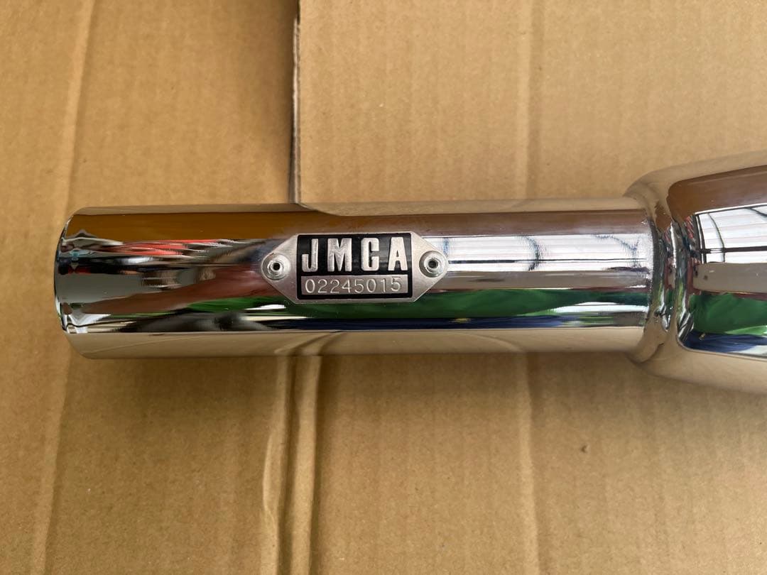 JMCA認証 キジマ製　SR400/500 キャプトンマフラー