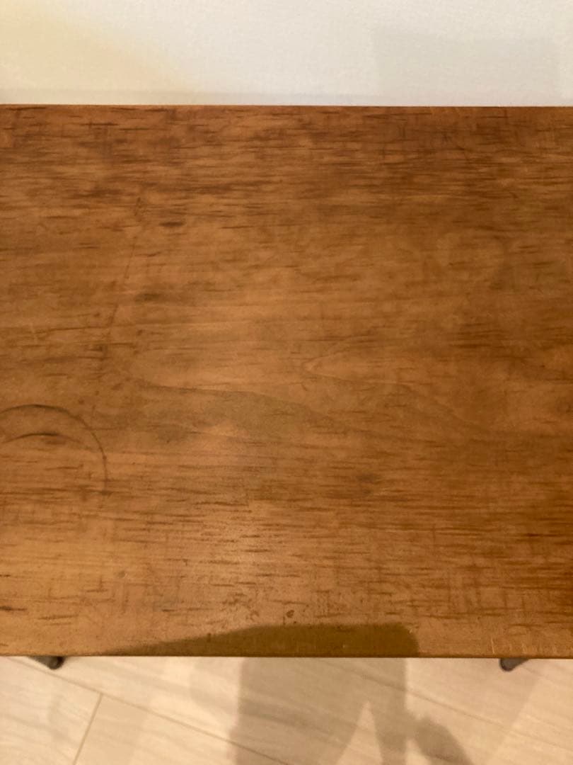 アイアン×無垢木製天板テーブル 作業台 デスク インダストリアルデザイン 工業系