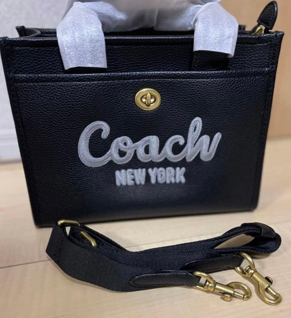 【新品未使用】COACH カーゴ トートバッグ 26 2way レザー
