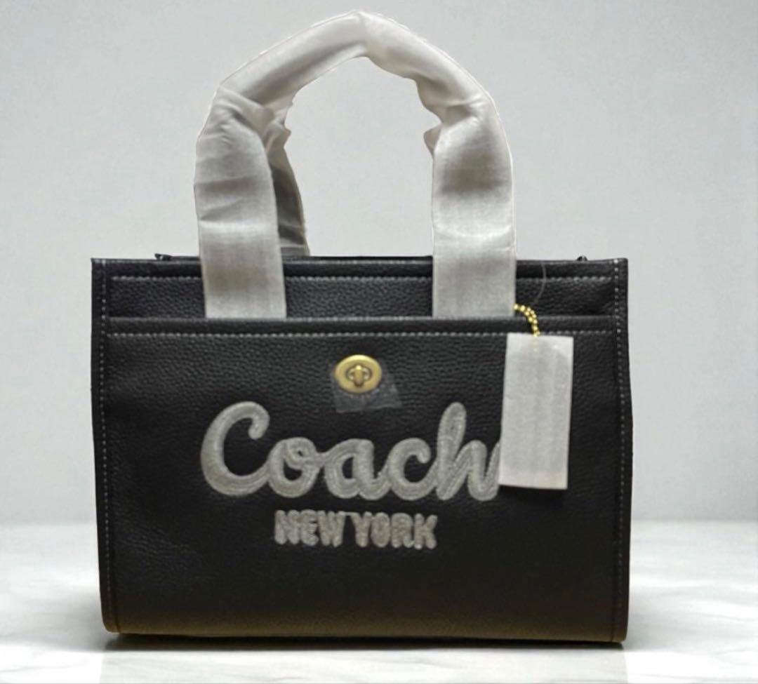 【新品未使用】COACH カーゴ トートバッグ 26 2way レザー