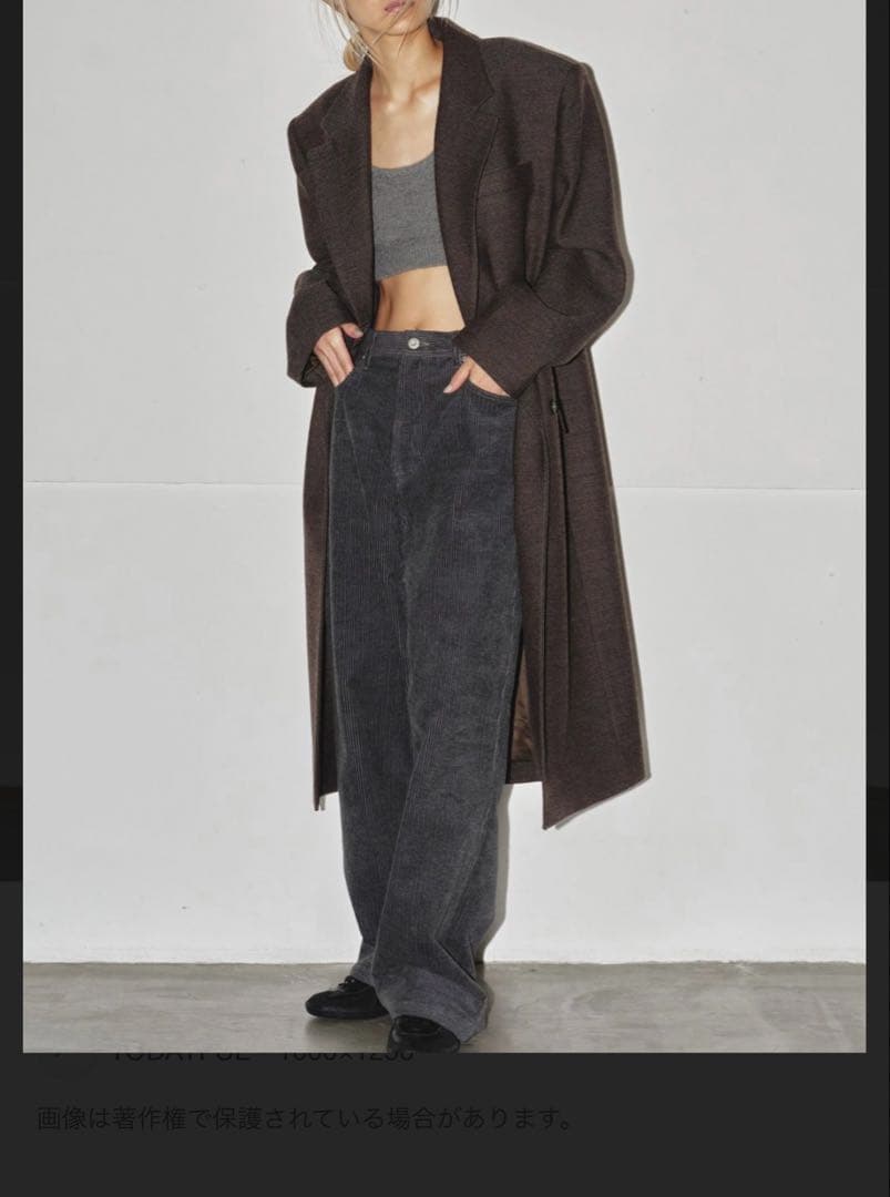 お値下げ不可✳︎Todayful Wool100% Chester Coat 36