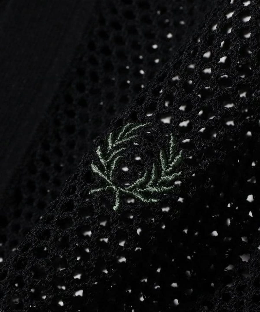 BEAMS別注【FRED PERRY / オープンニット　メッシュポロ】