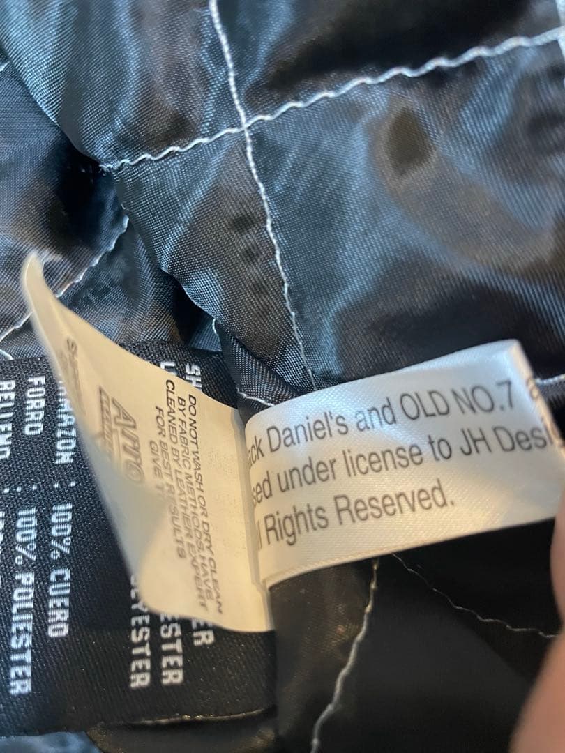 ジェフハミルトン ジャックダニエル レーシングジャケット　JH DESIGN