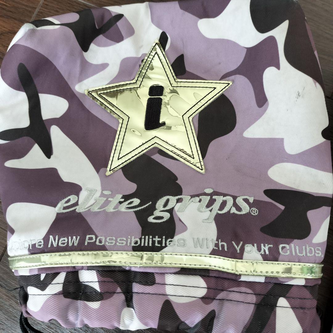 エリートグリップ 限定スタンドキャディバッグ ヘッドカバー付き