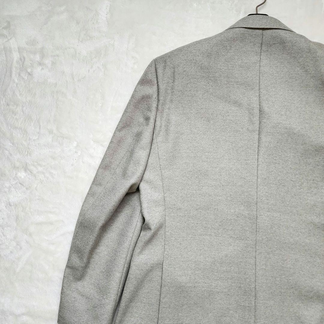 【新品】サヴィルロウ カシミヤ ウール テーラードジャケット XL・AB6