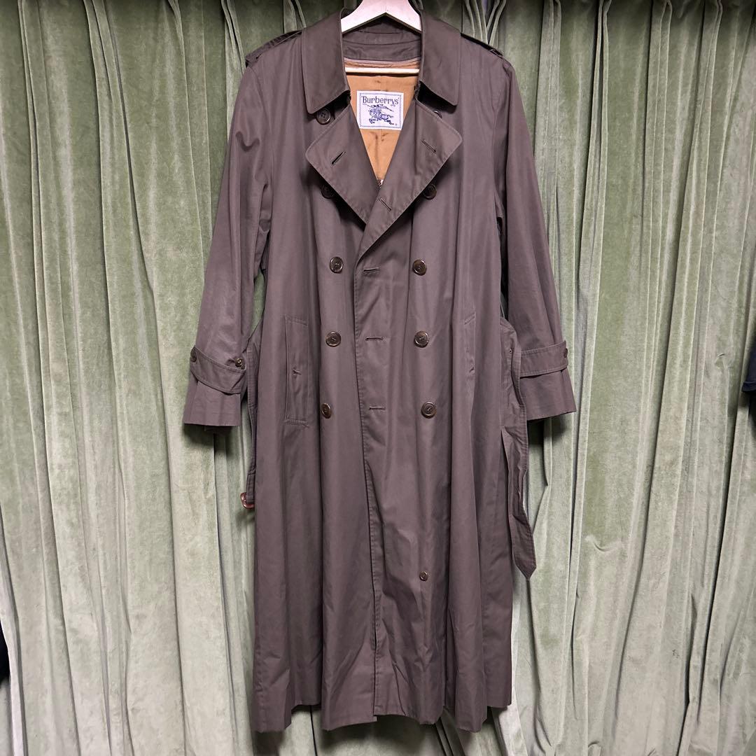 Burberry カーキライナー付きトレンチコート11Aノバチェック