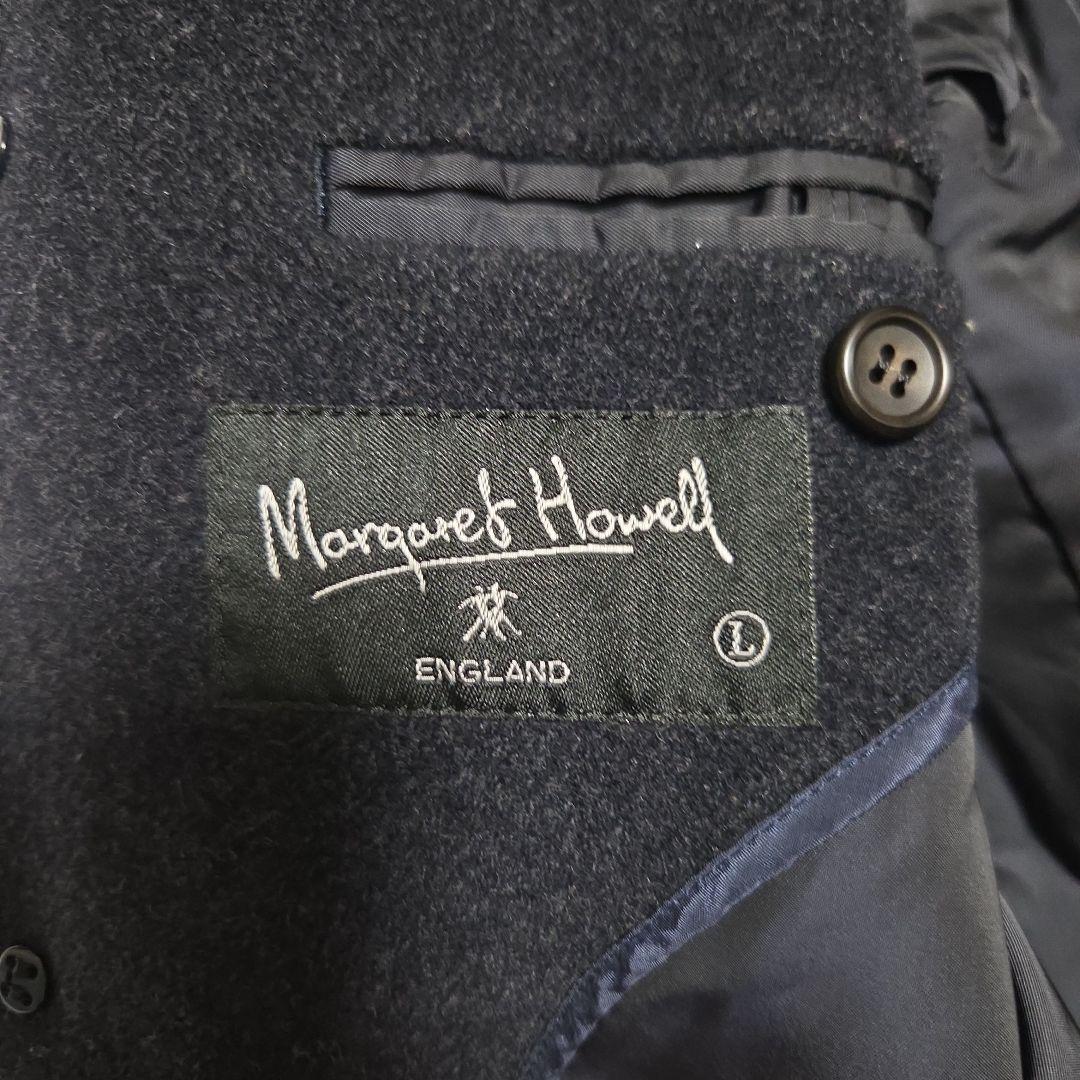 希少！筆記体ロゴ マーガレットハウエル ウールコート 通勤 通学 セレクト