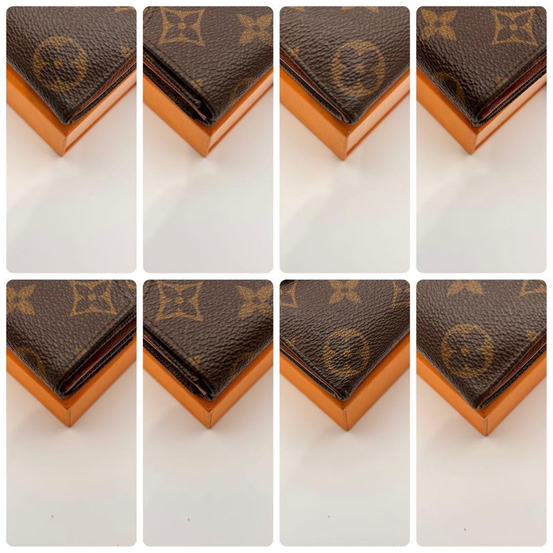 ルイヴィトン✨モノグラム✨ポルトモネ ビエ カルトクレディ Ｗホック 折り財布