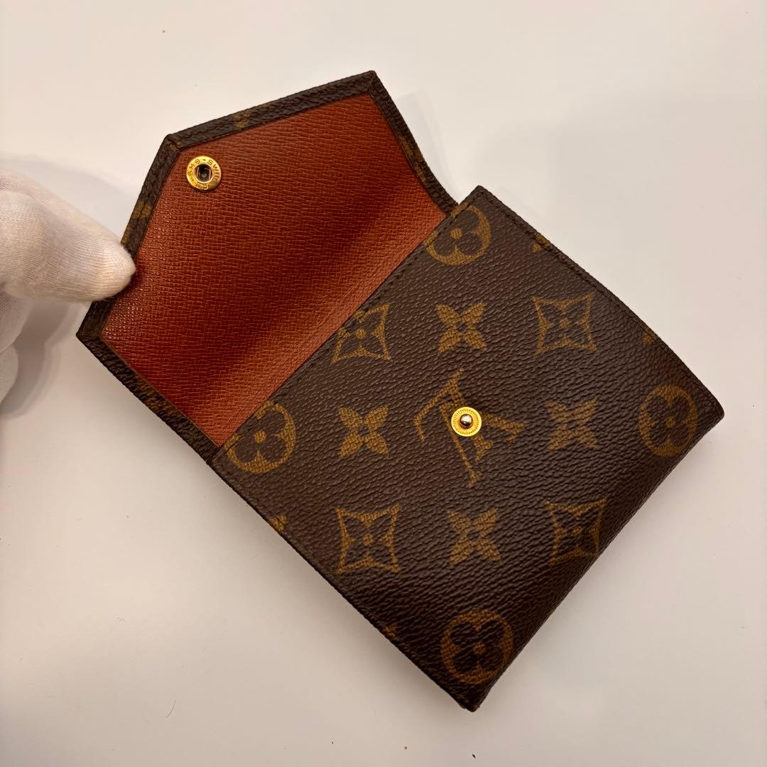 ルイヴィトン✨モノグラム✨ポルトモネ ビエ カルトクレディ Ｗホック 折り財布