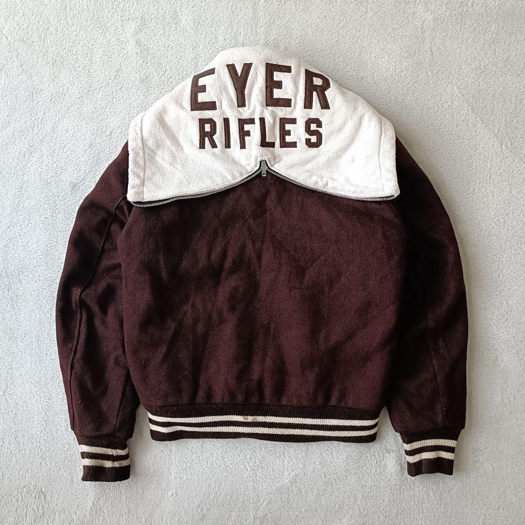 USA製 DeLong セーラーカラースタジャン レターマンジャケット 80年代