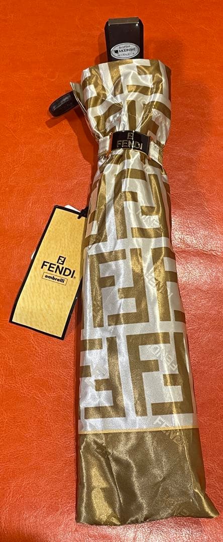 【yy0110】FENDI フェンディ ズッカ柄 折りたたみ傘 2本