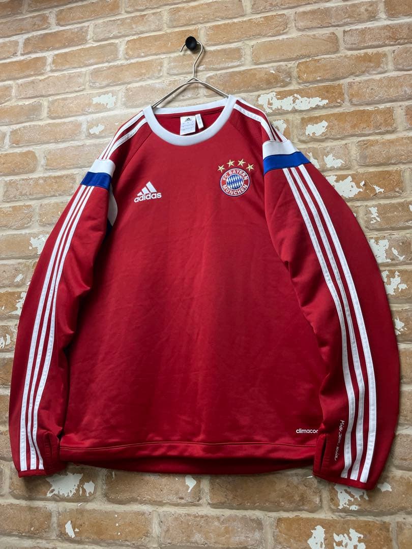 adidas アディダス　バイエルン　ロンT ユニフォーム　サッカーシャツ