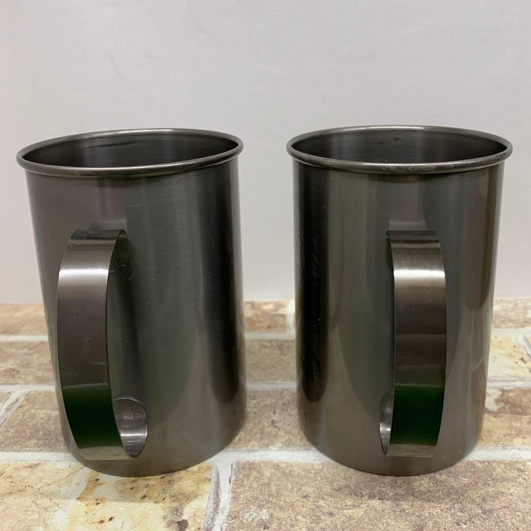 CAPTAIN STAG キャプテンスタッグ チタン製 ビアジョッキ 4コセット