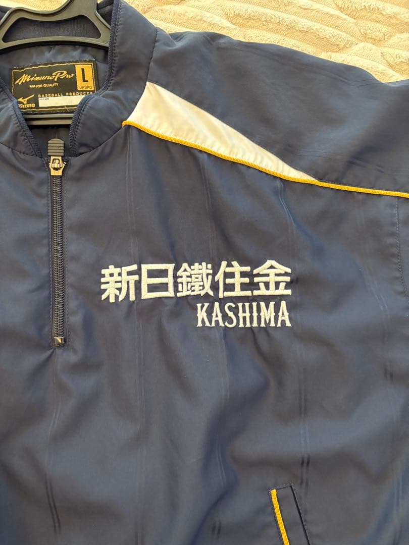 ミズノプロ　半袖　VジャンLサイズ　社会人野球