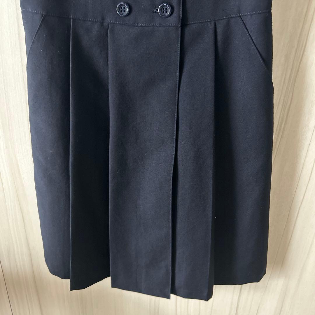 ミキハウス　紺色ジャンパースカート　お受験　面接　フォーマル