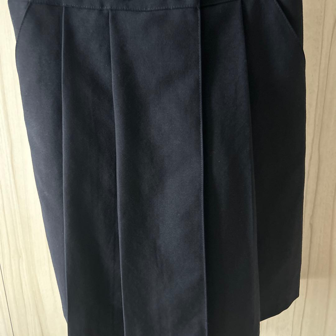 ミキハウス　紺色ジャンパースカート　お受験　面接　フォーマル