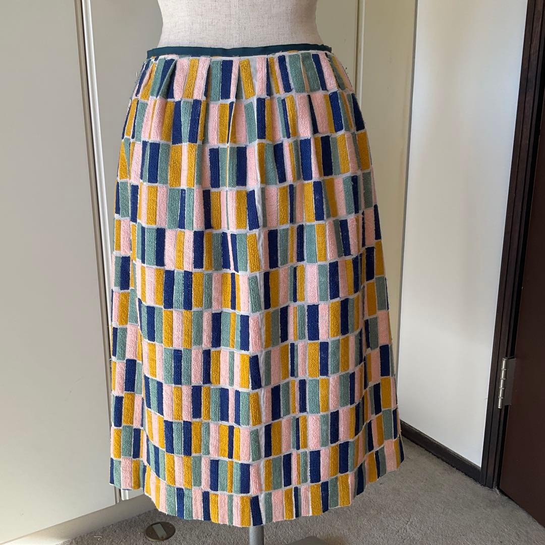 ミナペルホネン　スカート　lake