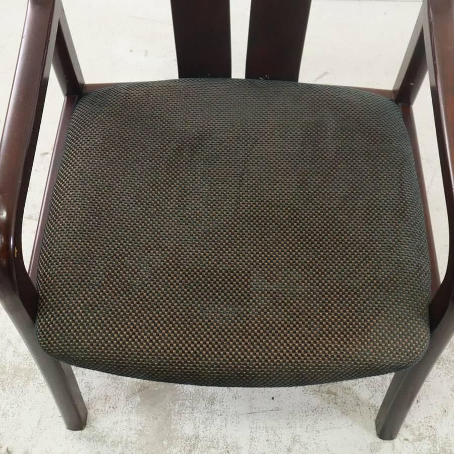 ２脚まとめ買い オールドカリモク ダイニングチェア アームチェア 曲木 ビンテー