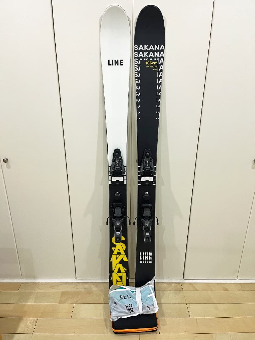 スキー LINE SAKANA 166cm + SHIFT MNC10 + POMOCA