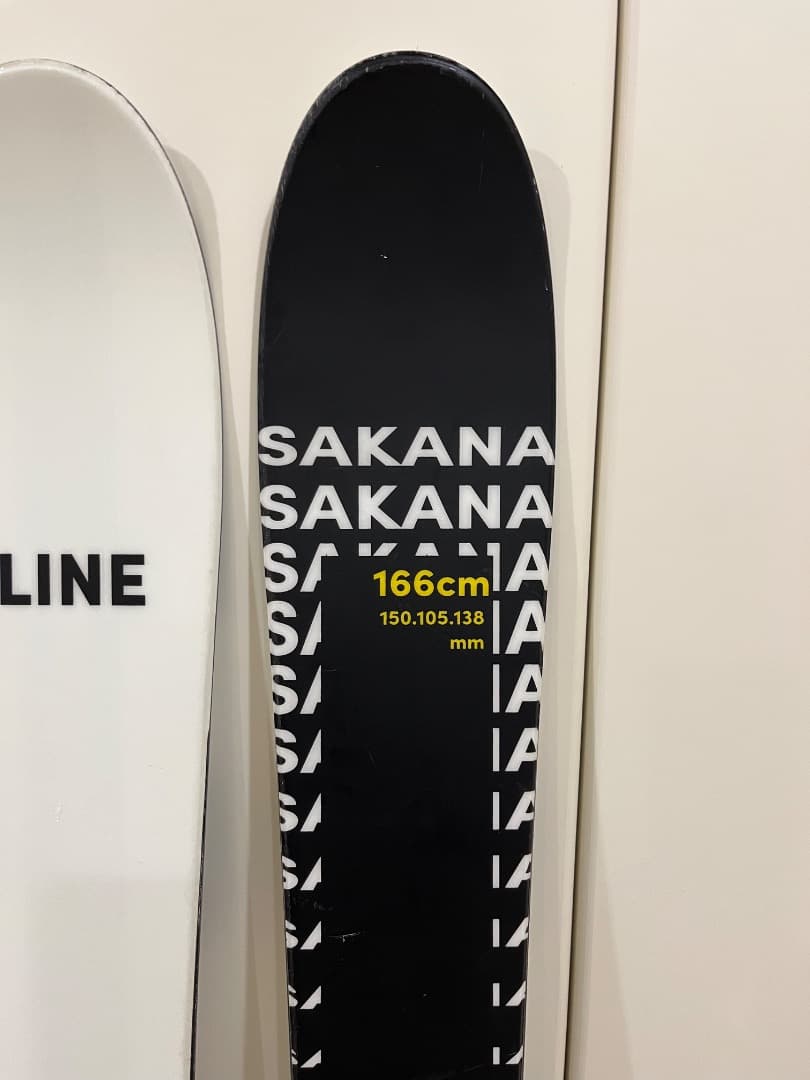 スキー LINE SAKANA 166cm + SHIFT MNC10 + POMOCA