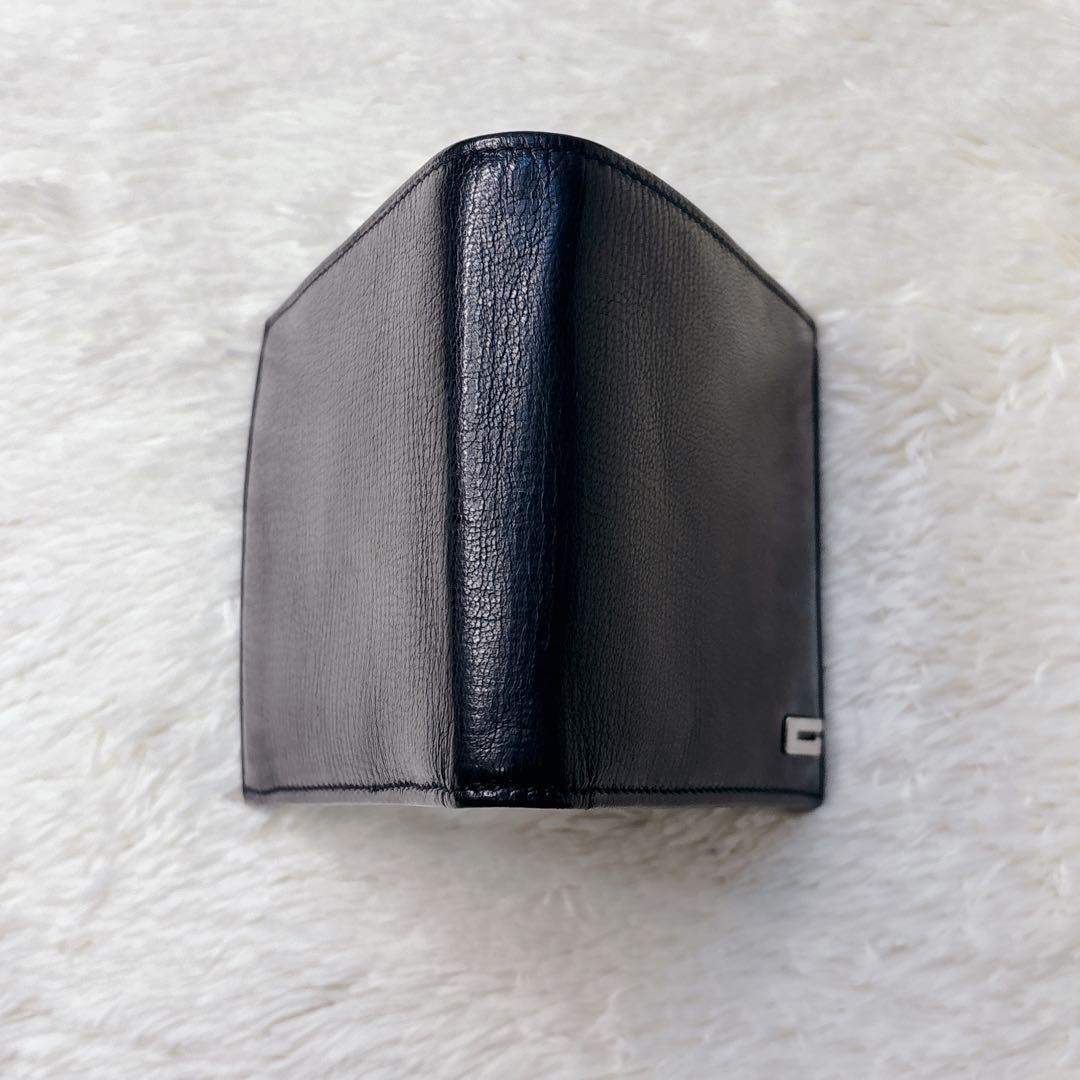 【美品・箱付き】GUCCI 二つ折り財布 G金具 Gロゴ コンパクト ウォレット
