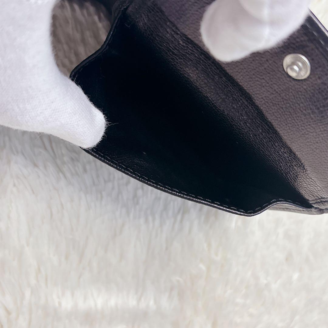 【美品・箱付き】GUCCI 二つ折り財布 G金具 Gロゴ コンパクト ウォレット