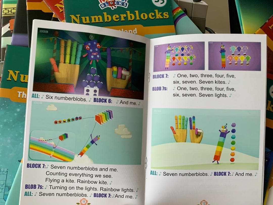 NumberBlocks 　ナンバーブロックスマイヤペン対応音源動画付アニメ音声