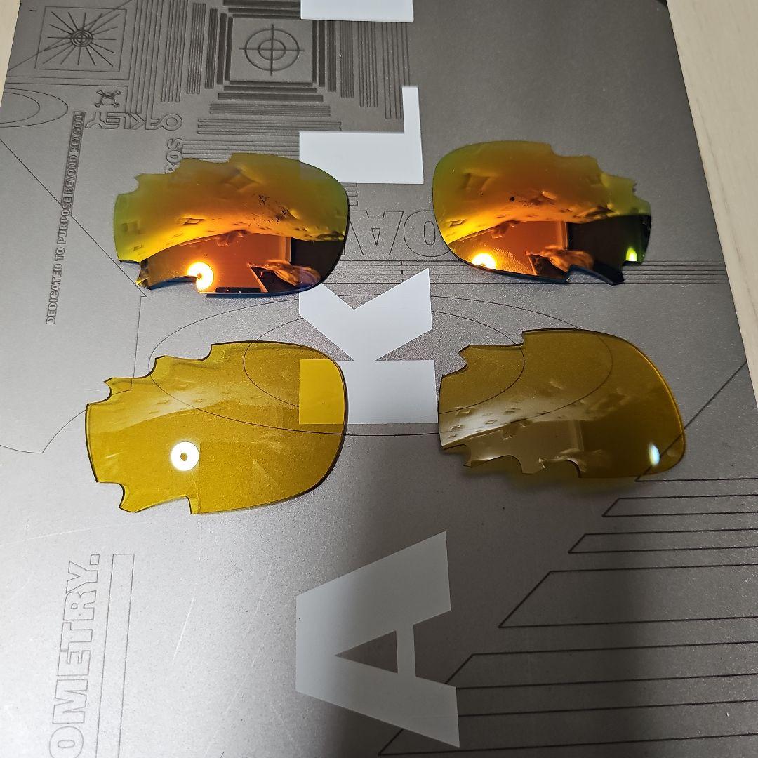 Oakley jawbone 偏光サングラス オレンジ/ブラック