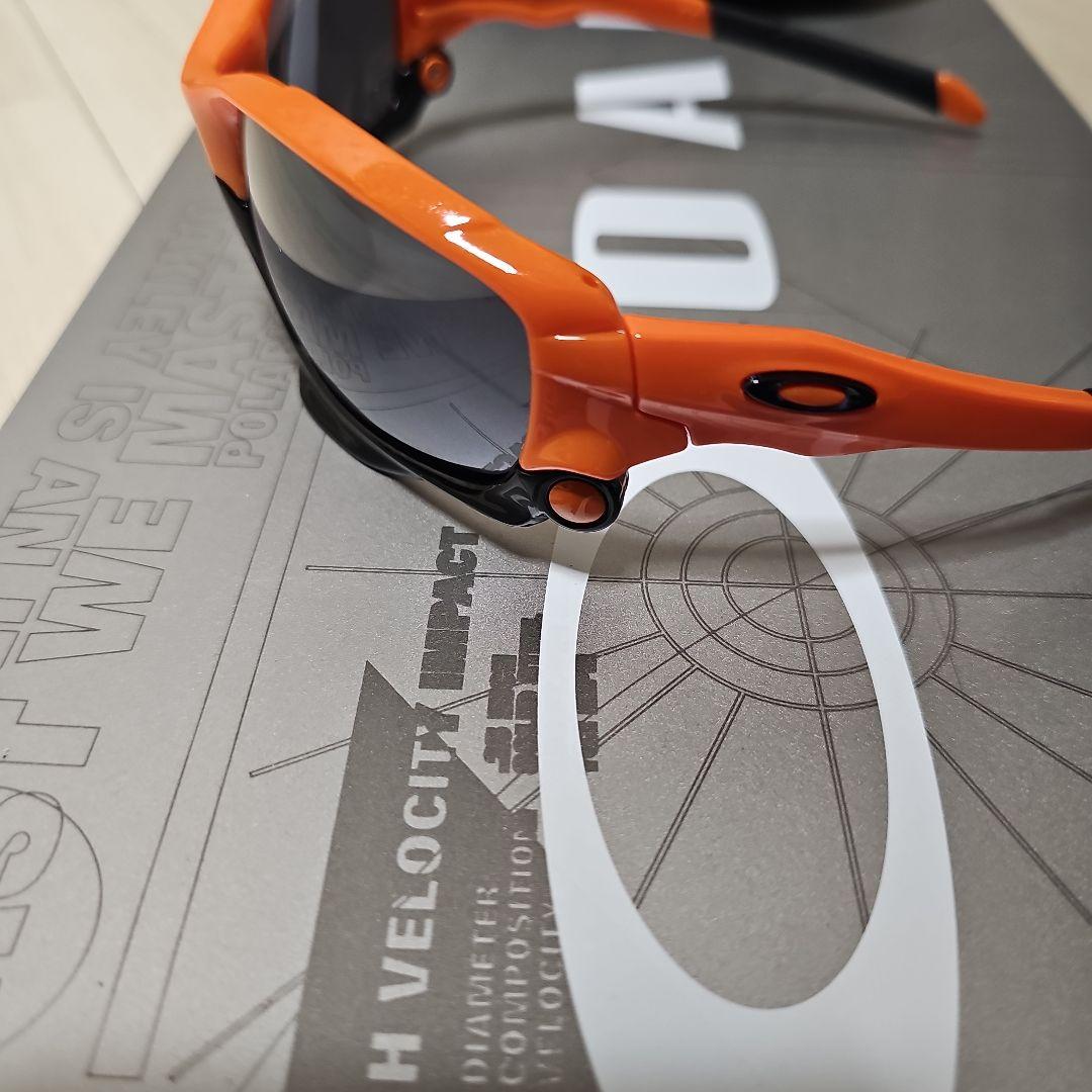 Oakley jawbone 偏光サングラス オレンジ/ブラック