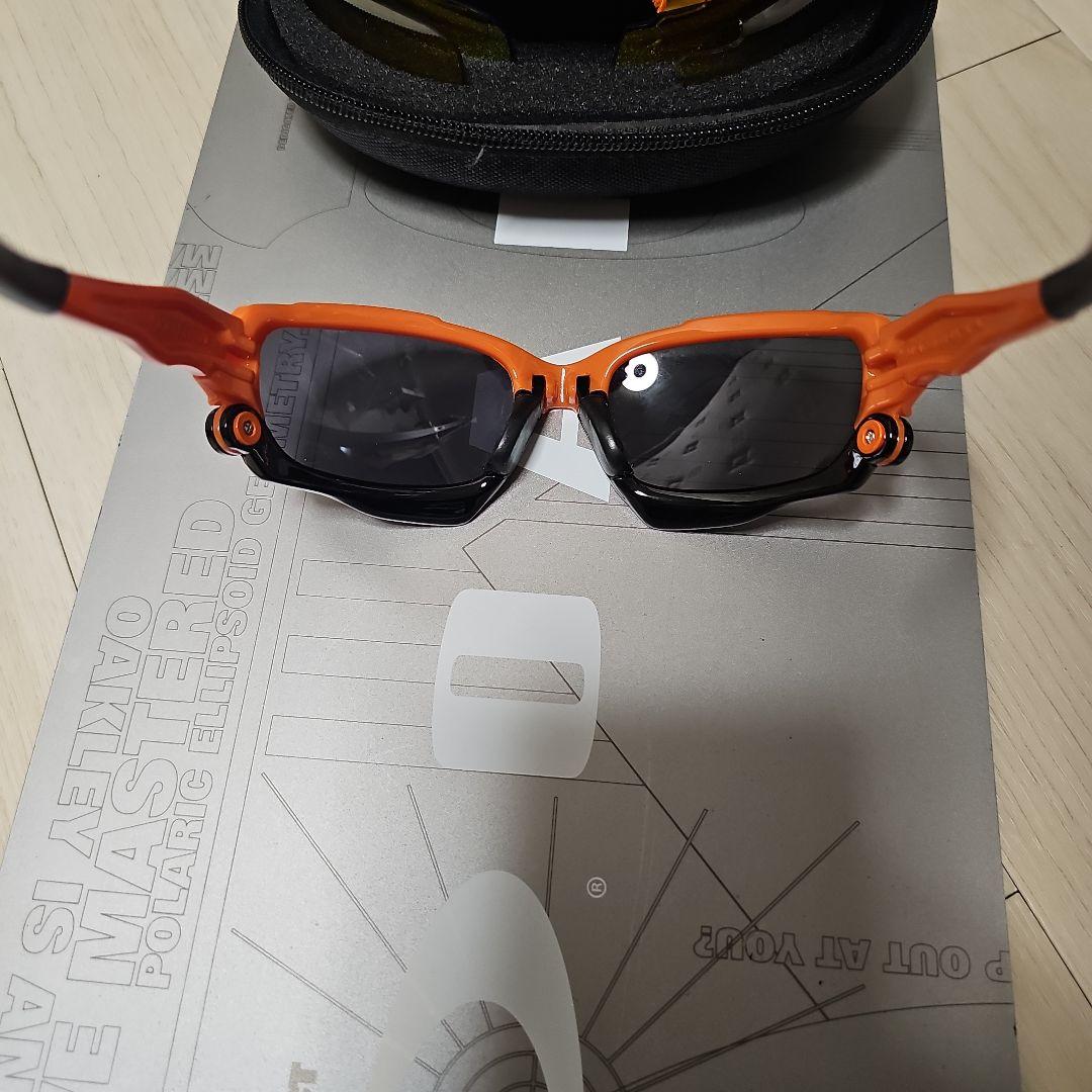 Oakley jawbone 偏光サングラス オレンジ/ブラック