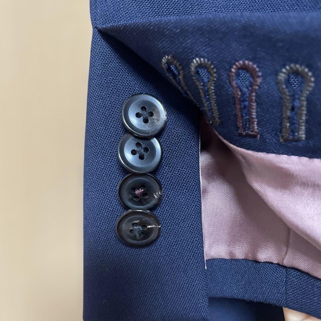 Paul Smithパリコレ出品作ネイビー ダブルブレスト スーツ セットアップ