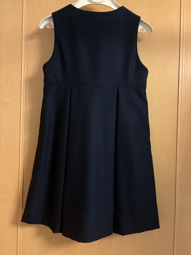 【りっきー☆】ファミリア　アンサンブル　濃紺　ネイビー　美品100