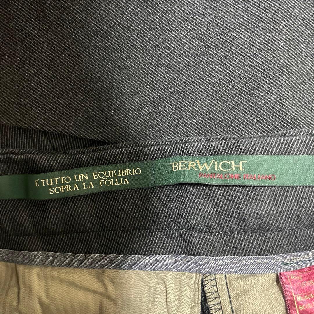 はま　BERWICH　サイズ42　極美品　グレースラックス