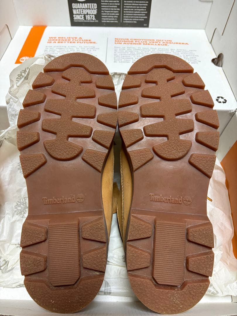 Timberland レザーブーツ ローカット25cm