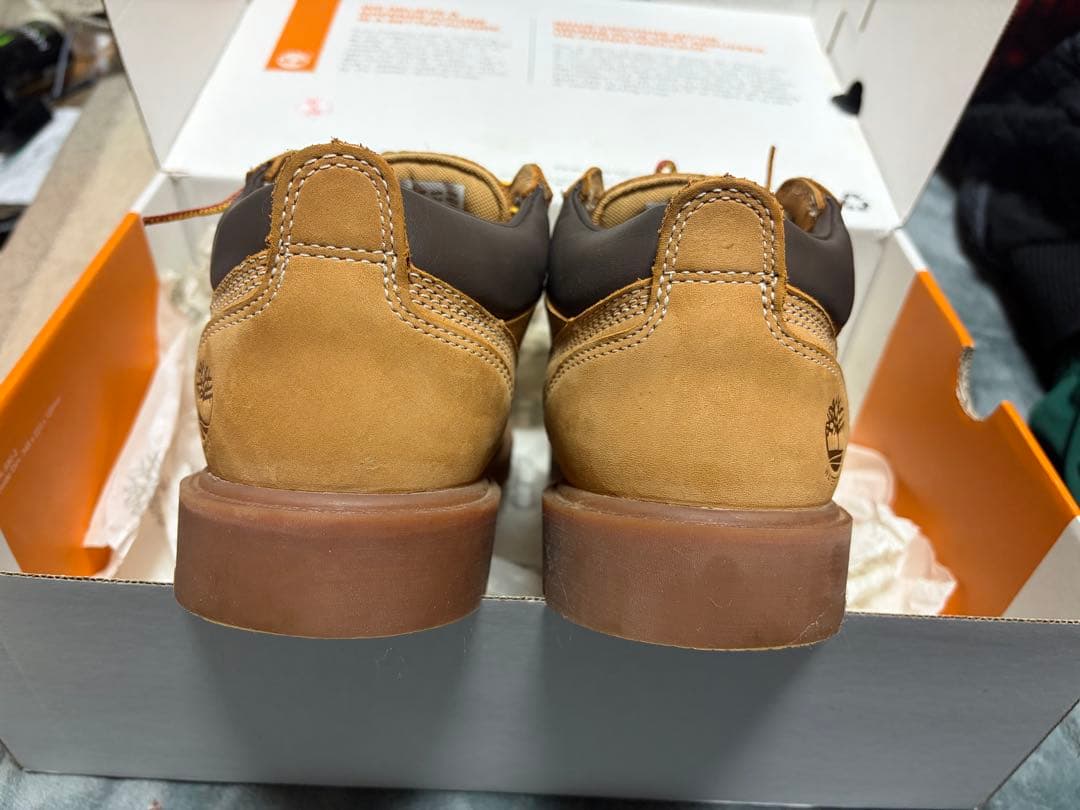 Timberland レザーブーツ ローカット25cm