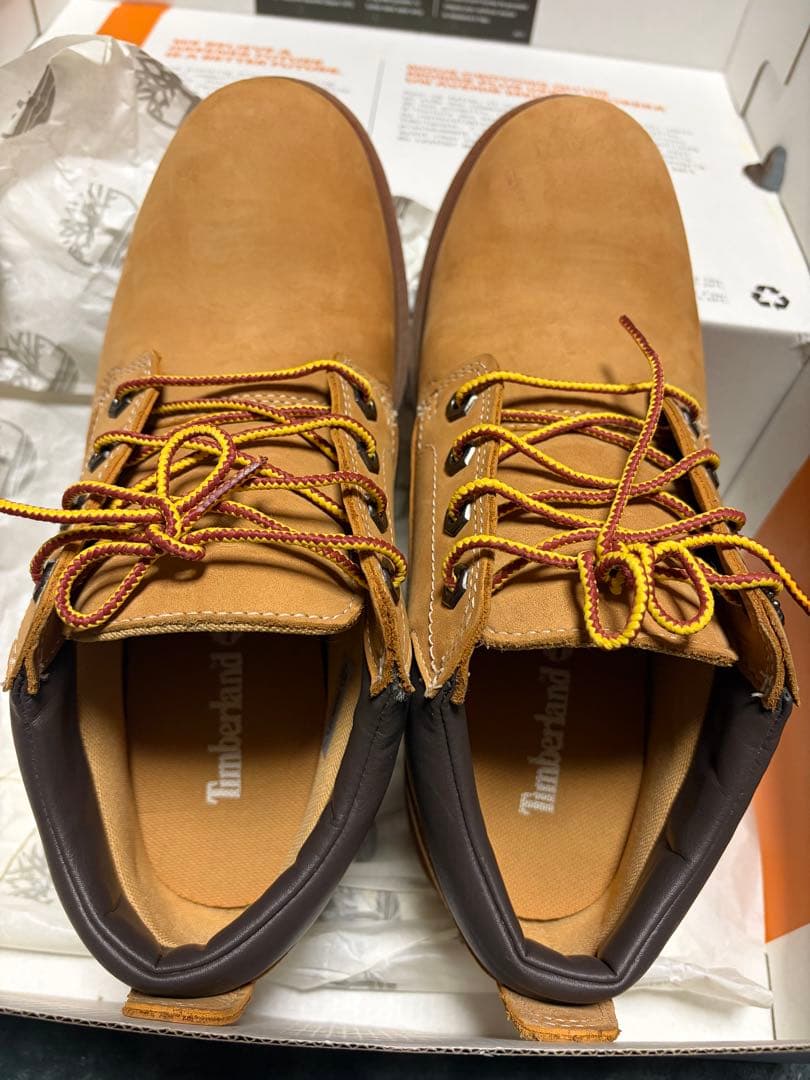 Timberland レザーブーツ ローカット25cm