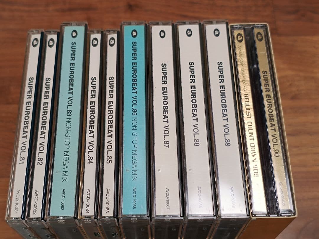 スーパーユーロビート 81 82 83 84 85 86 87 88 89 90