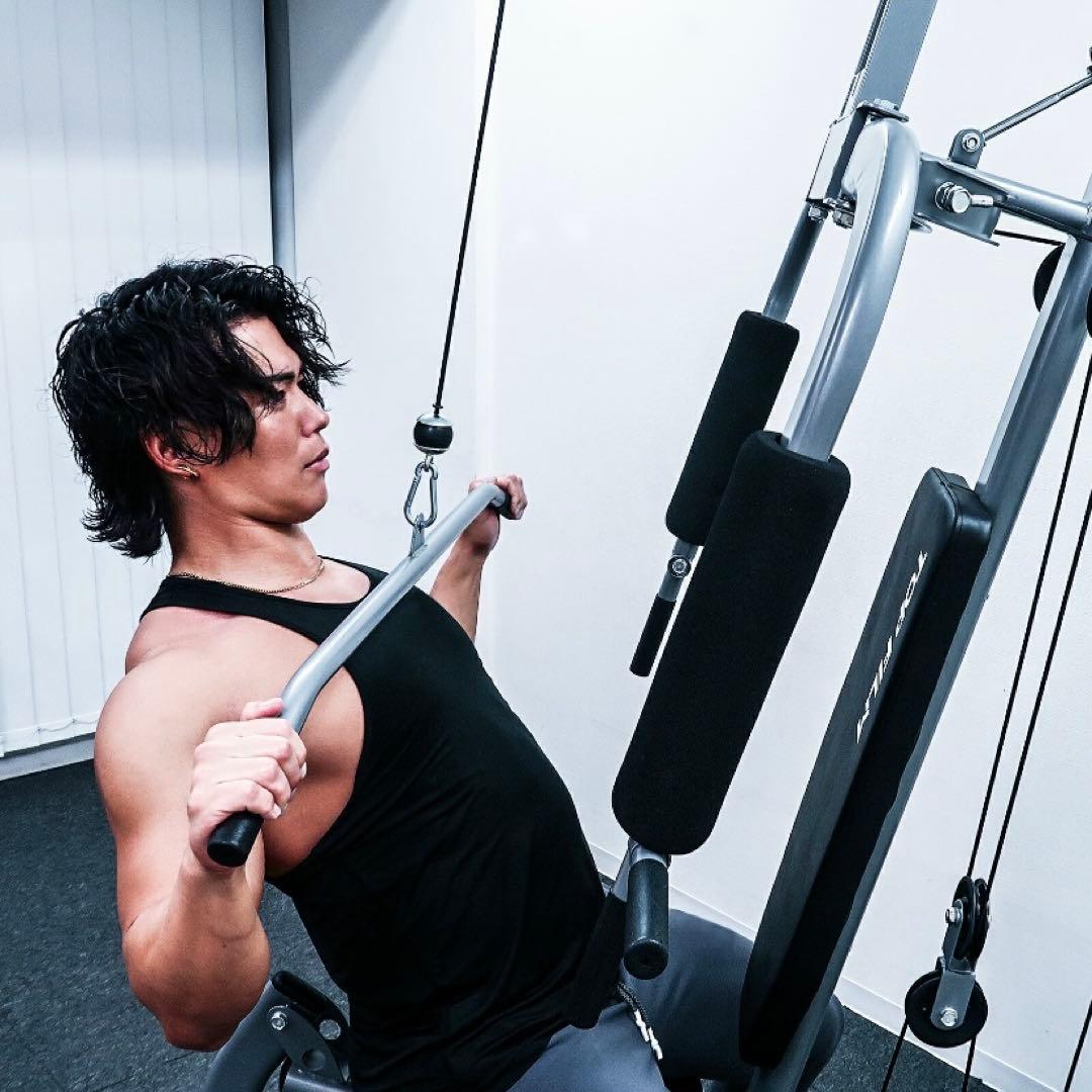 【新品】ホームジム マルチジム ウエイトトレーニング ラットプル TOPFILM