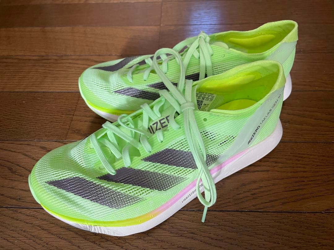 アディダス 匠 戦 ADIZERO TAKUMI SEN 10 W 22.0cm