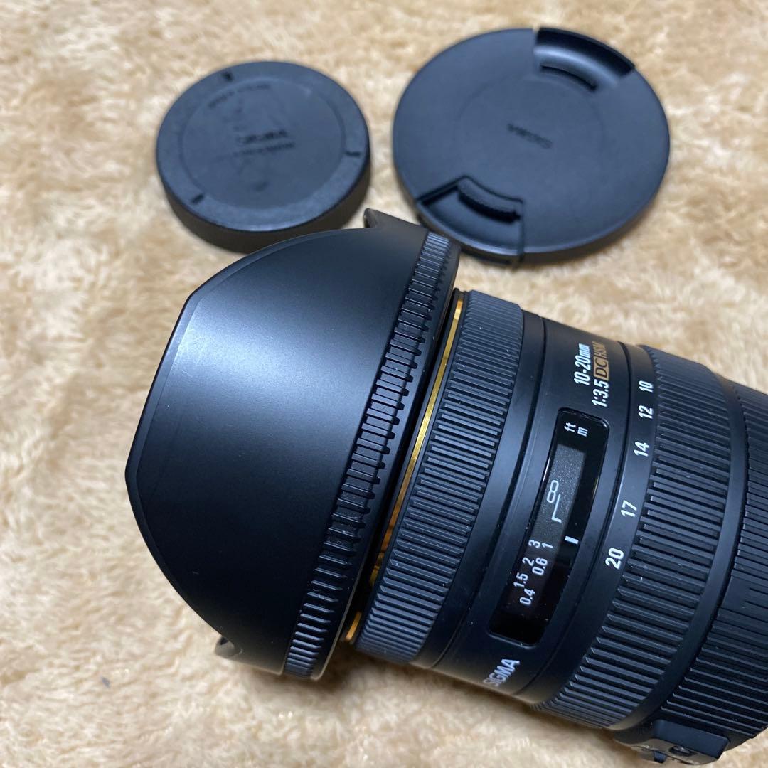 SIGMA 広角レンズ10-20mm F3.5 DC HSM EFマウント
