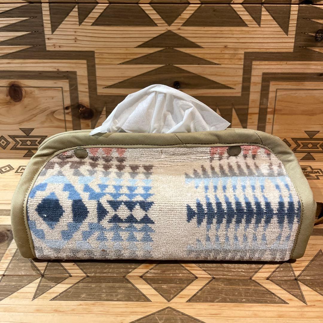 ごうちゃんページ ペンドルトン クッションカバー リメイク 小物入れ 新品