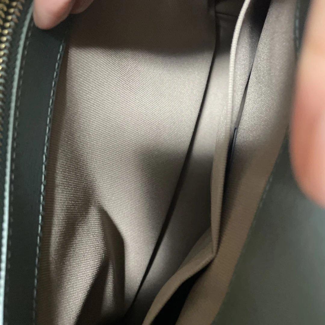 【極美品レアカラー】FURLA フルラ トートバッグ グリーン 保存袋付 正規品