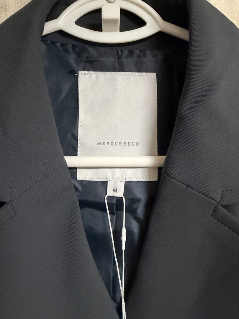 【新品】MERCURYDUO フィットアンドフレアトレンチコート