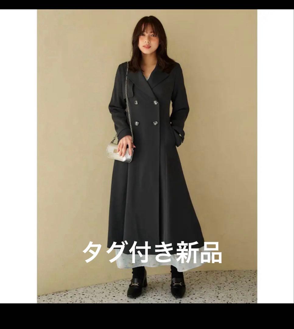 【新品】MERCURYDUO フィットアンドフレアトレンチコート