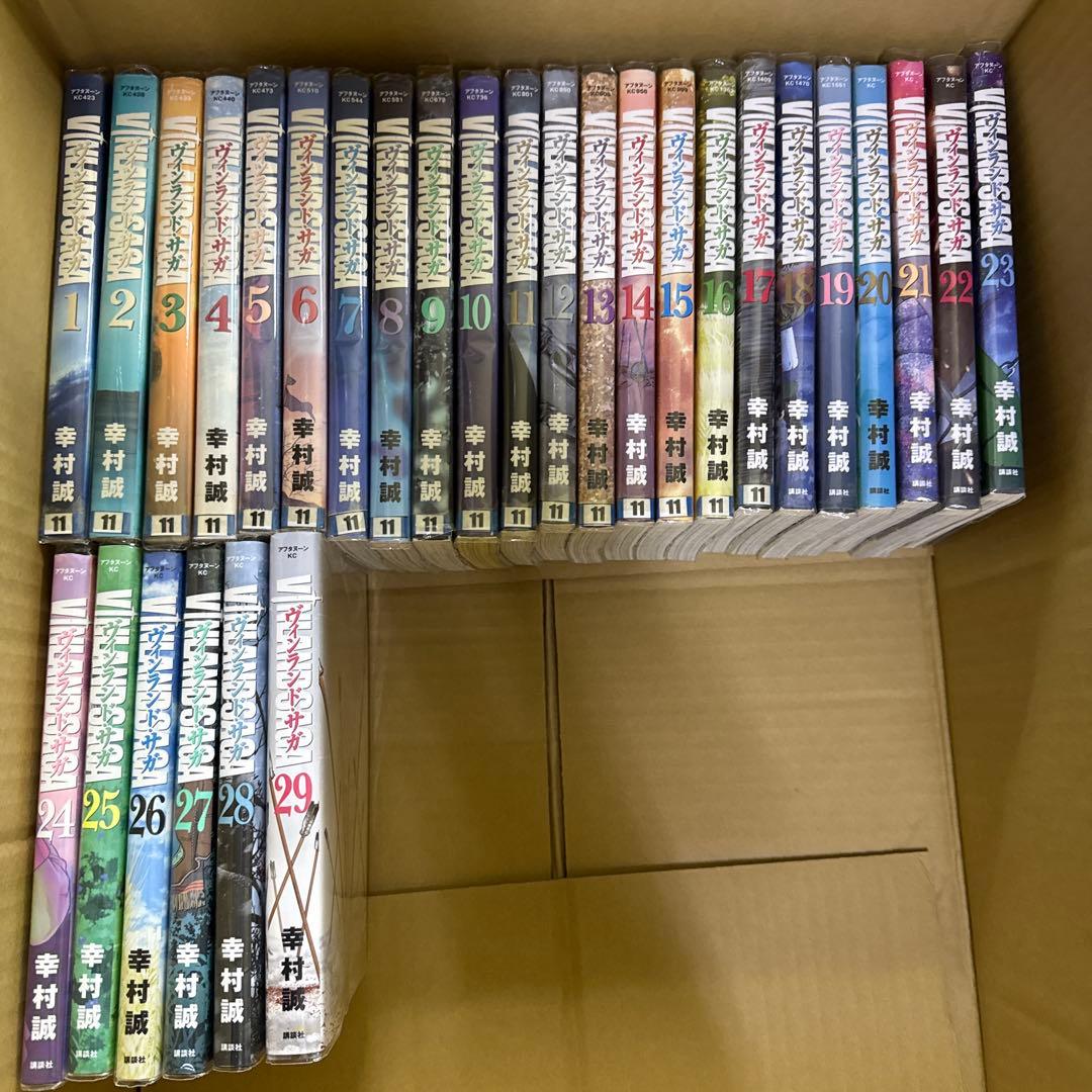 ヴィンランド・サガ　1巻〜29巻　全巻　セット　幸村誠　A-1127 643