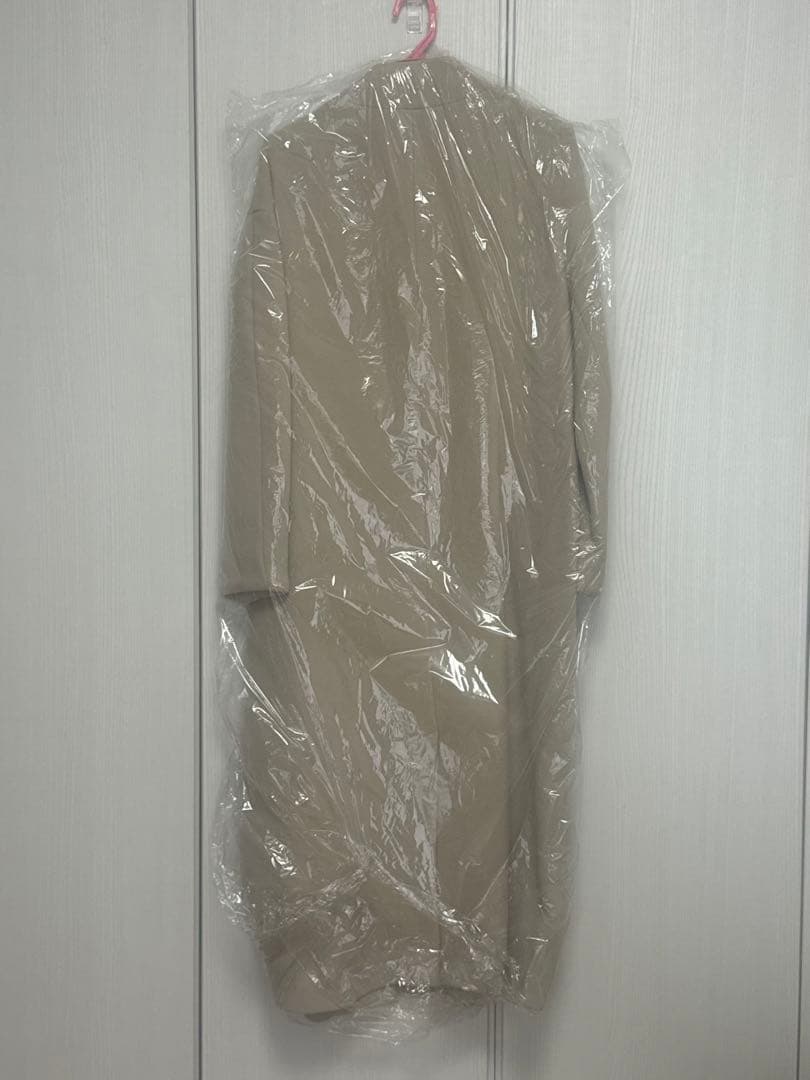 【AMERI】プランプスリーブベルテッドコートSサイズ クリーニング済