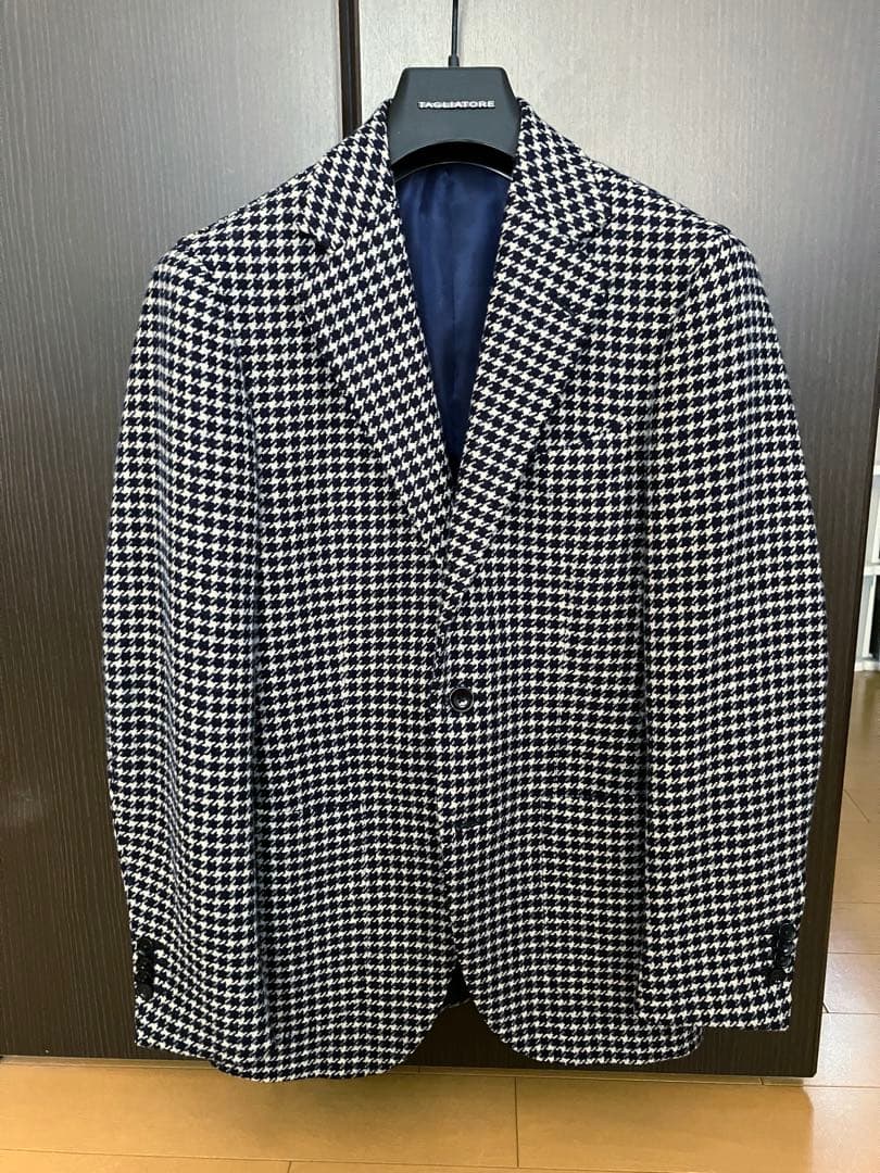 BEAMS F / ハウンドトゥース ジャケット