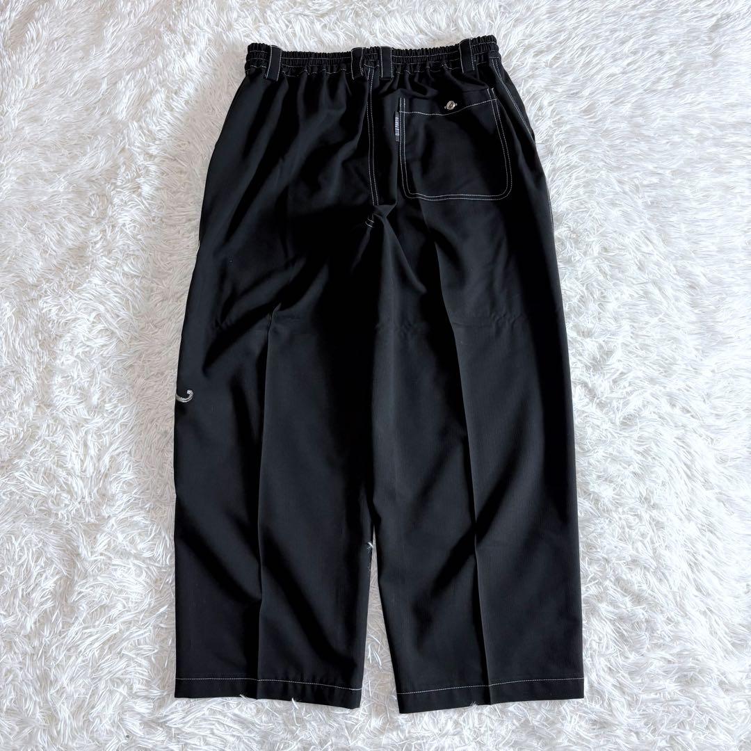 美品 PARTO SPORTS セットアップ ビッグ刺繍 黒 フリーサイズ